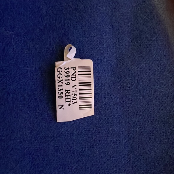 18k Gold Heart Shaped Faceted London Blue Topaz & Princess Cut Diamonds Pendant - Picture 9 of 9